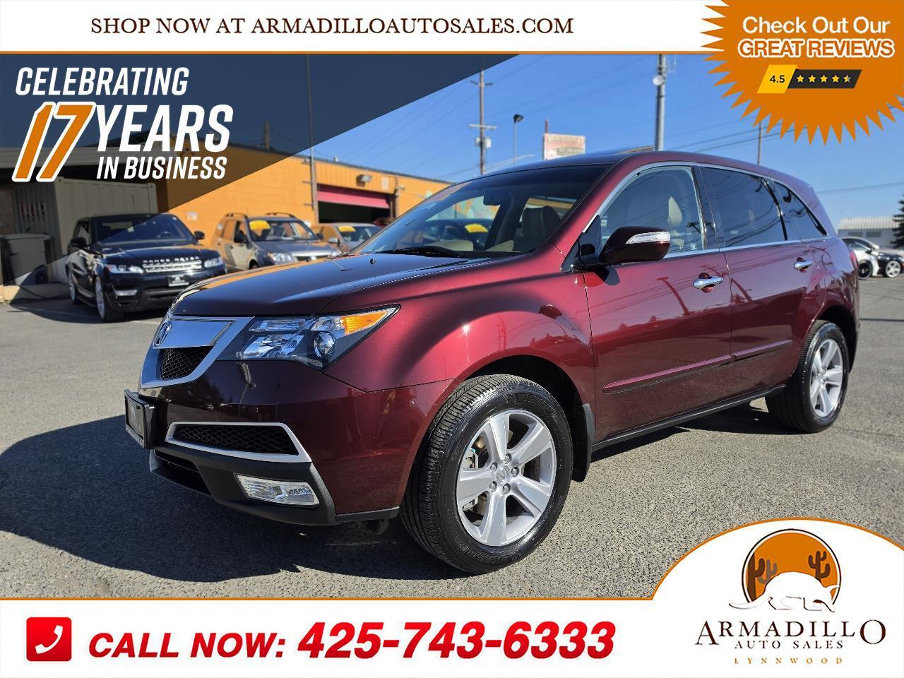 2012 Acura MDX AWD 4dr Tech/Entertainment Pkg