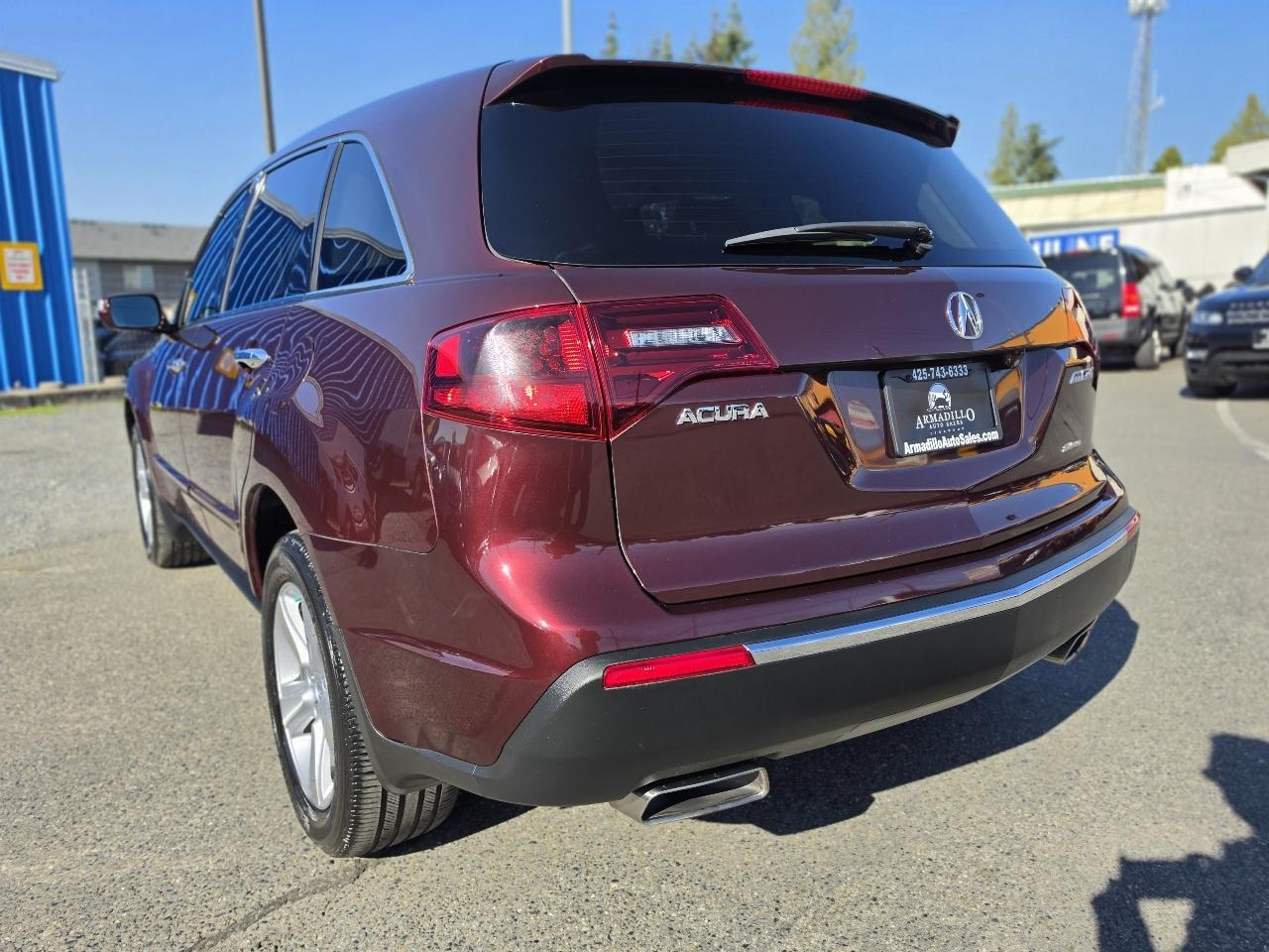 Acura MDX AWD 4dr Tech/Entertainment Pkg 2012