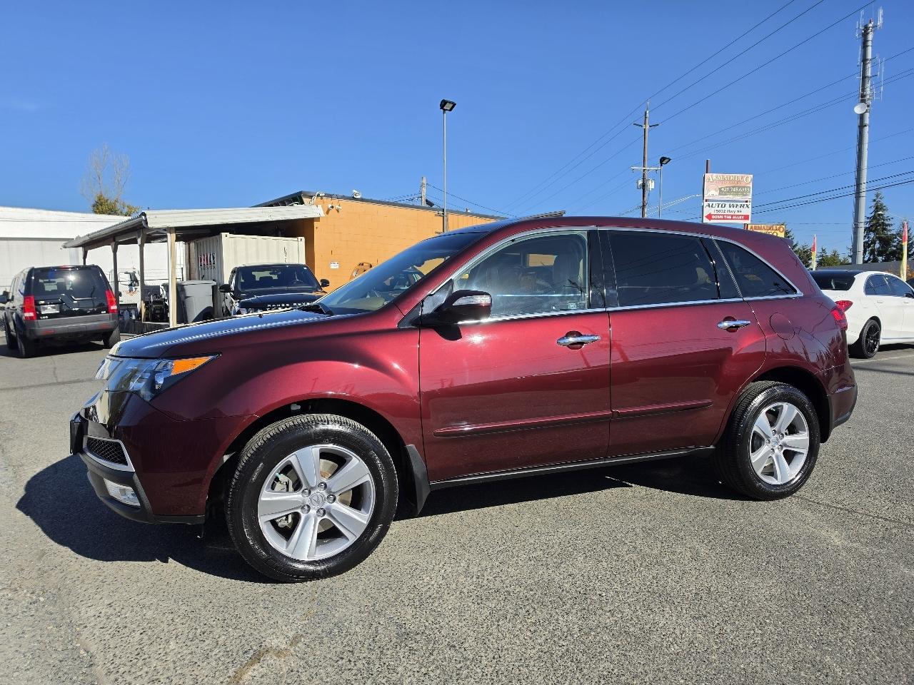 Acura MDX AWD 4dr Tech/Entertainment Pkg 2012