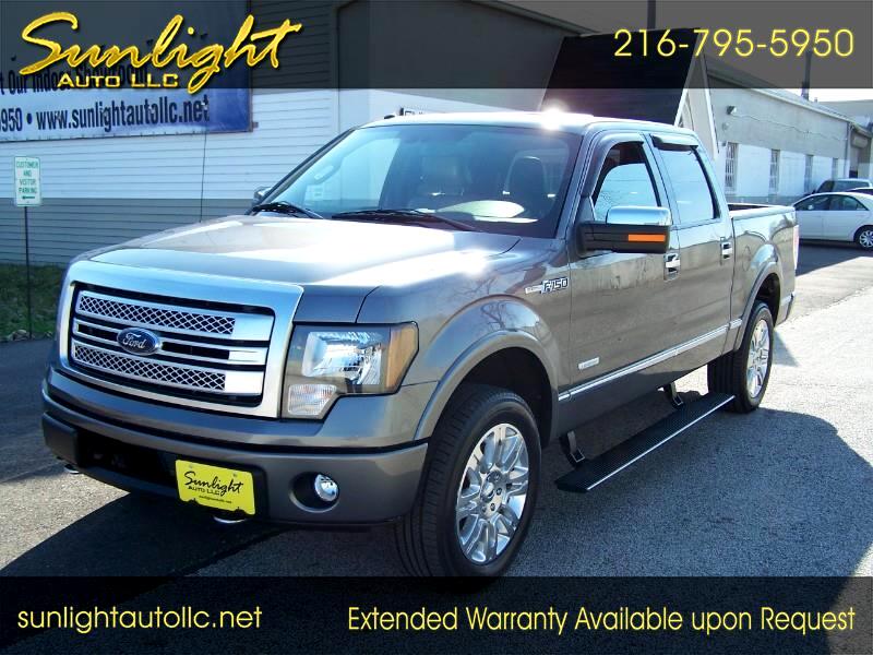 Ford F-150 Platinum SuperCrew 5.5-ft. Bed 4WD 2011