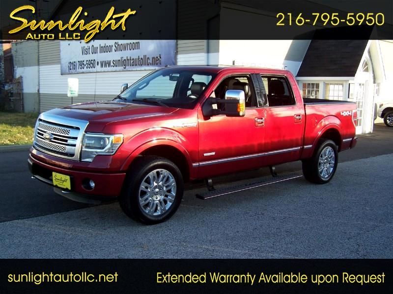 Ford F-150 Platinum SuperCrew 5.5-ft. Bed 4WD 2014