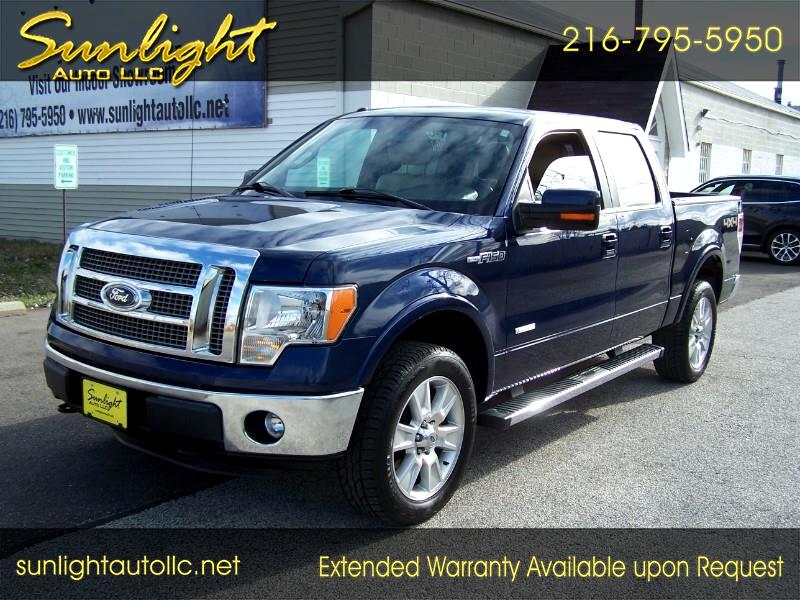 Ford F-150 Lariat SuperCrew 5.5-ft. Bed 4WD 2012