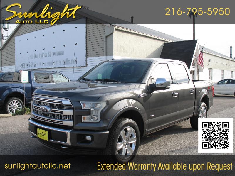 2016 Ford F-150 Platinum SuperCrew 5.5-ft. Bed 4WD