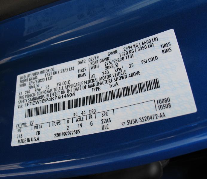 Ford F-150 XL SuperCrew 5.5-ft. Bed 4WD 2019