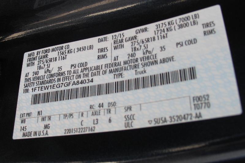 Ford F-150 XLT SuperCrew 5.5-ft. Bed 4WD 2016