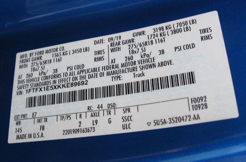 Ford F-150 XLT SuperCab 6.5-ft. Bed 4WD 2019