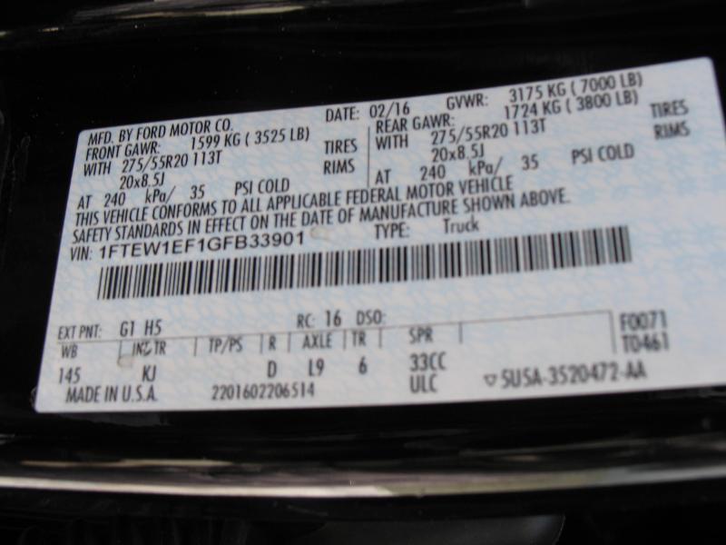 Ford F-150 King-Ranch SuperCrew 5.5-ft. 4WD 2016