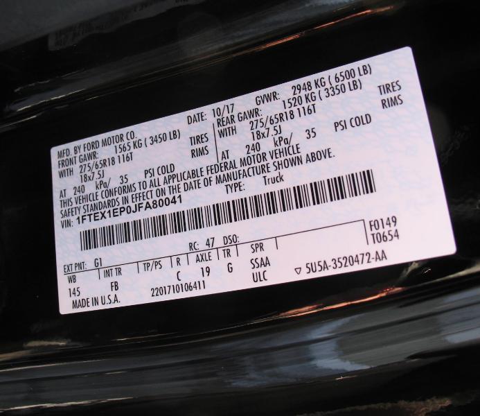 Ford F-150 XLT SuperCab 6.5-ft. Bed 4WD 2018