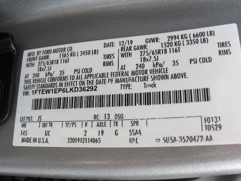 Ford F-150 XLT SuperCrew 5.5-ft. Bed 4WD 2020