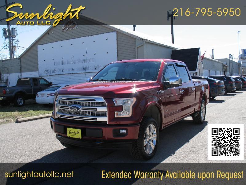 2017 Ford F-150 Platinum SuperCrew 6.5-ft. Bed 4WD