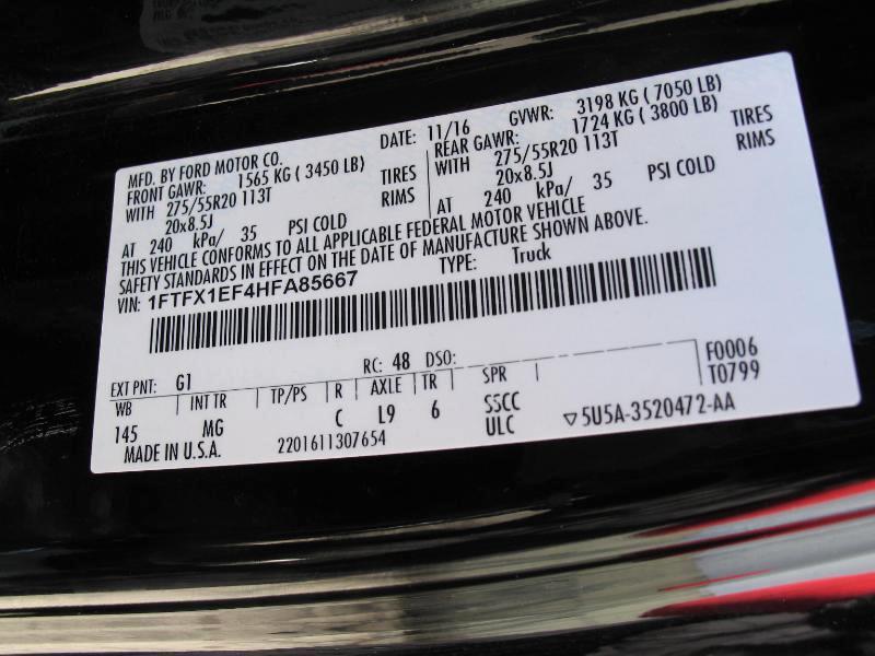 Ford F-150 XLT SuperCab 6.5-ft. Bed 4WD 2017