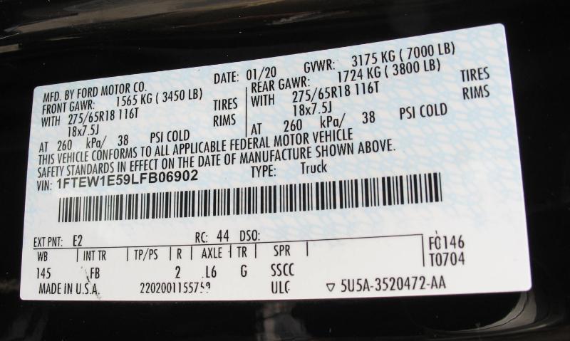 Ford F-150 XLT SuperCrew 5.5-ft. Bed 4WD 2020