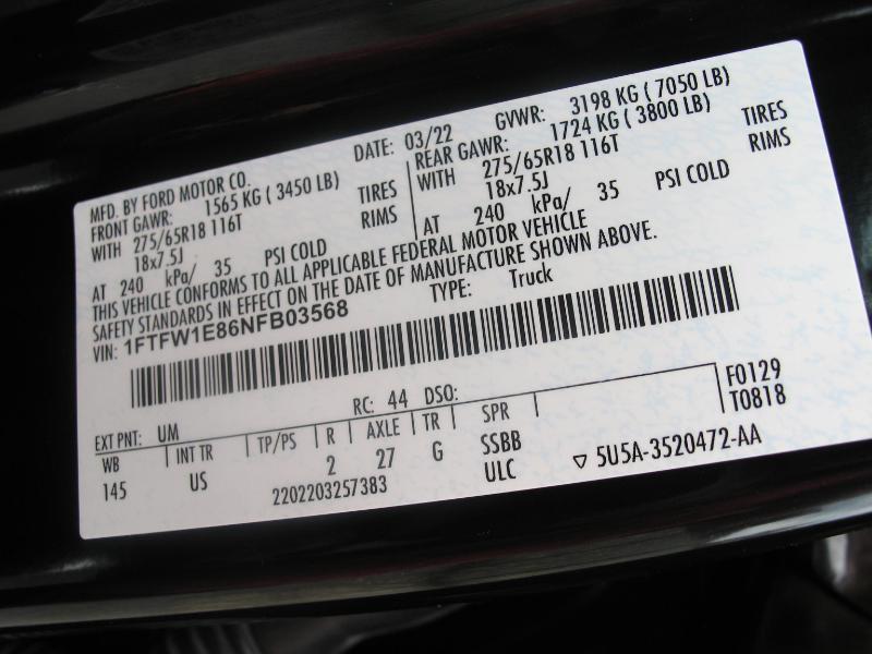 Ford F-150 XLT SuperCrew 5.5-ft. Bed 4WD 2022