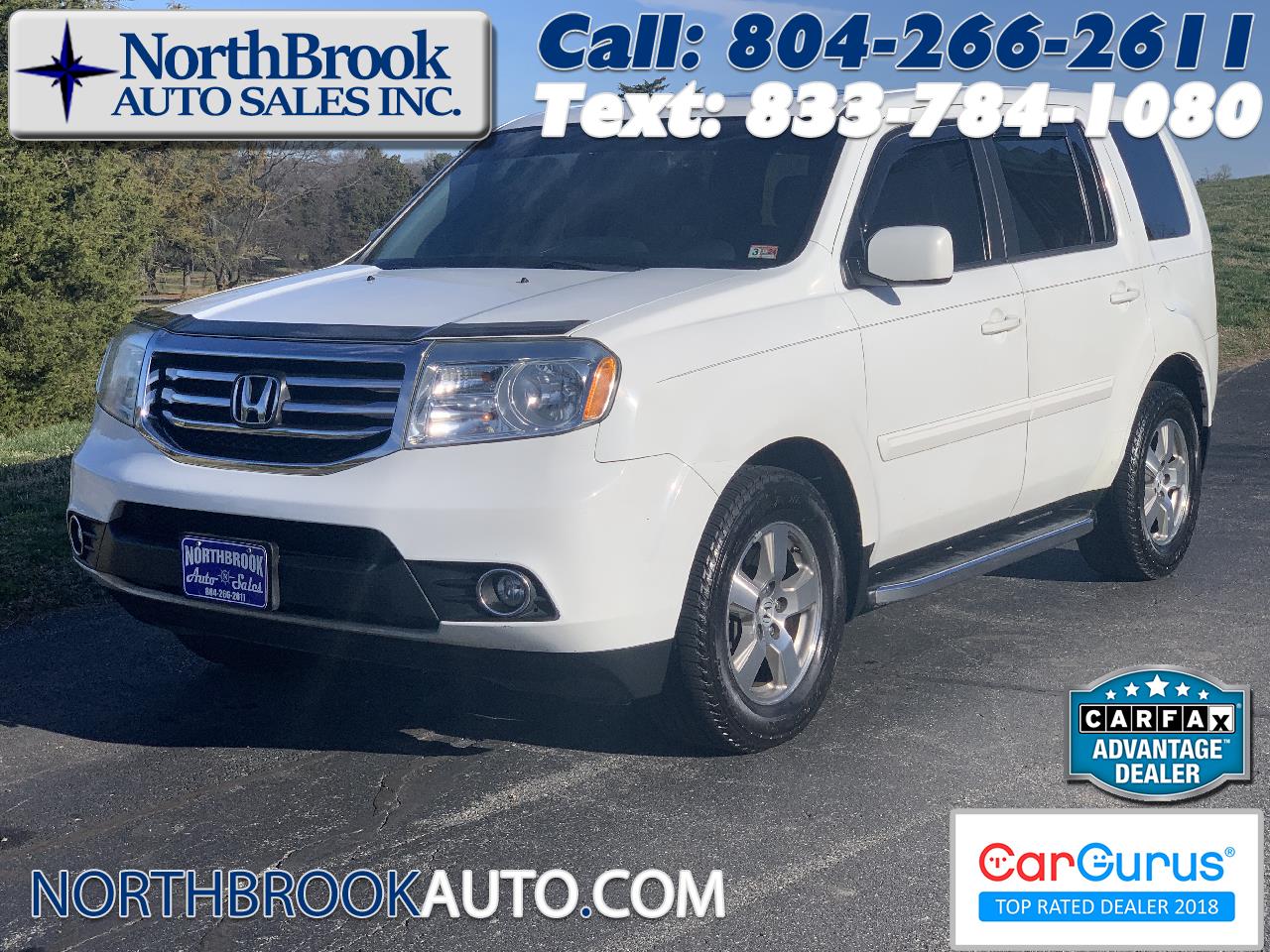 Used 2013 Honda Pilot 2WD 4dr EXL for Sale in Richmond VA 23060