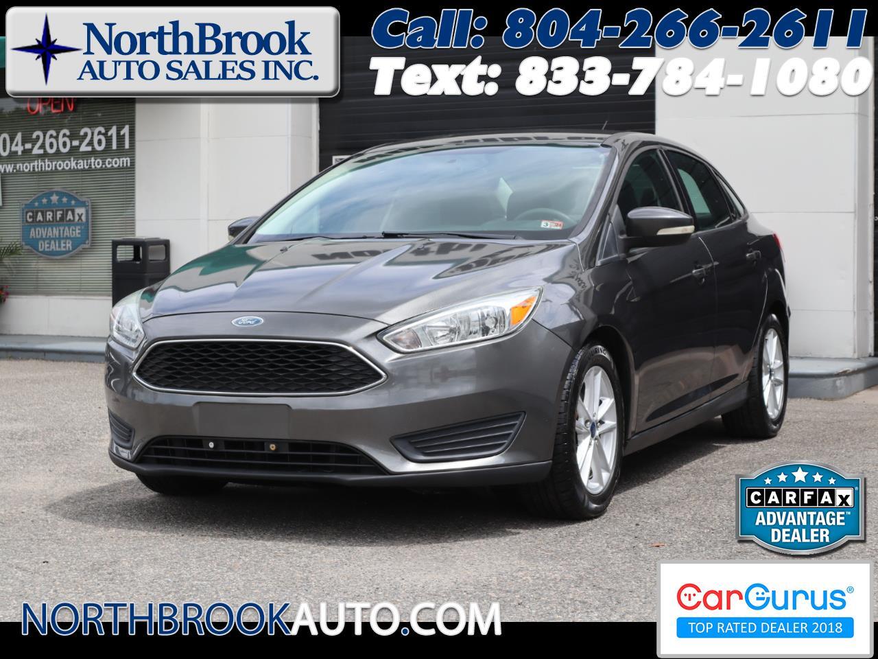 Used 2015 Ford Focus 4dr Sdn SE for Sale in Richmond VA 23060