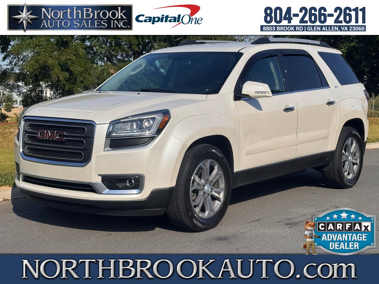 2013 GMC Acadia FWD 4dr SLT w/SLT-1