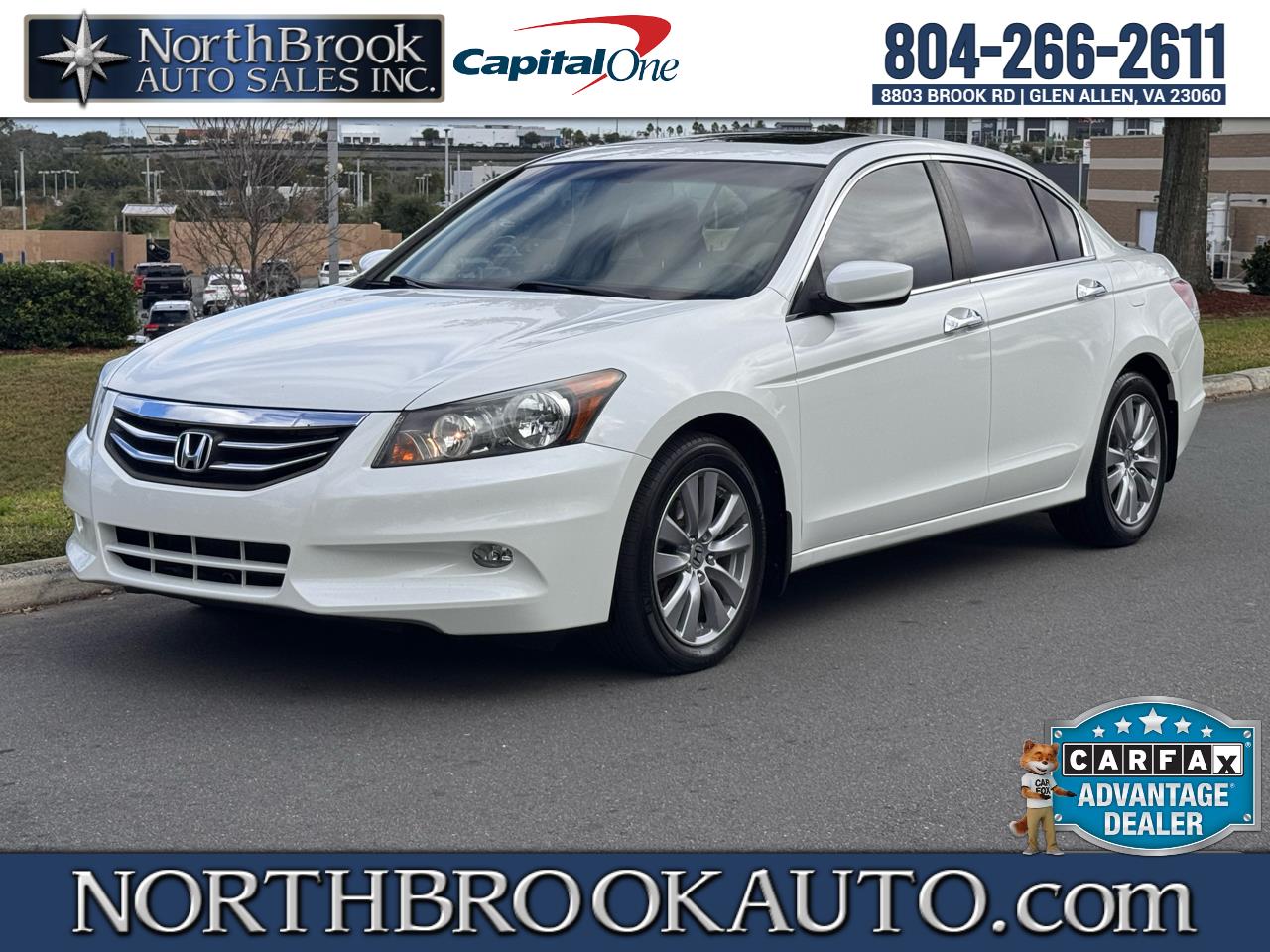 2012 Honda Accord Sdn 4dr V6 Auto EX-L