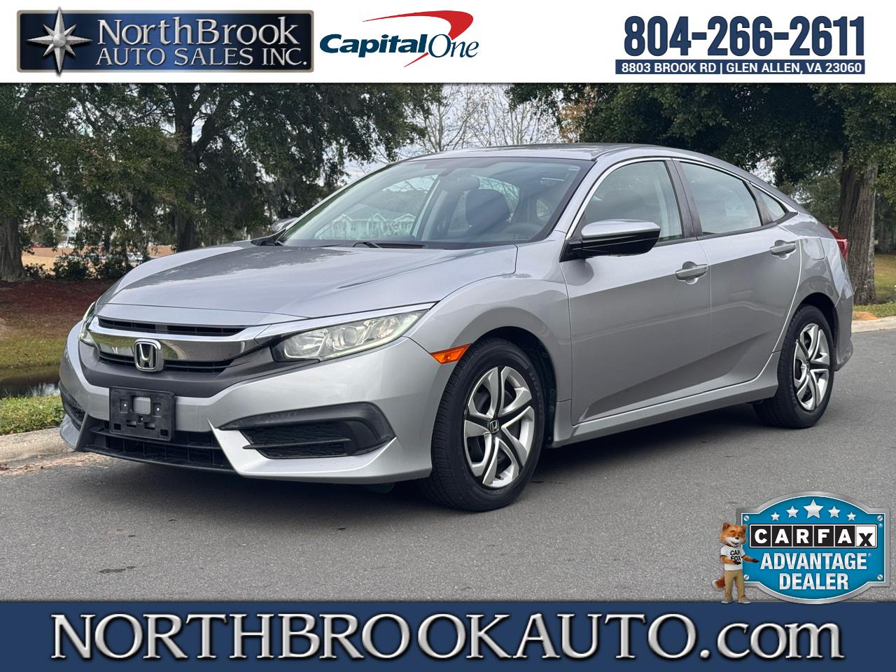 2016 Honda Civic Sedan 4dr CVT LX