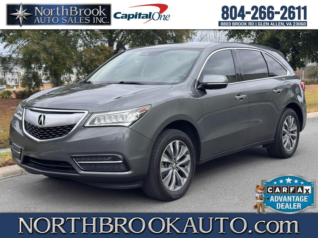 2016 Acura MDX FWD 4dr w/Tech/AcuraWatch Plus