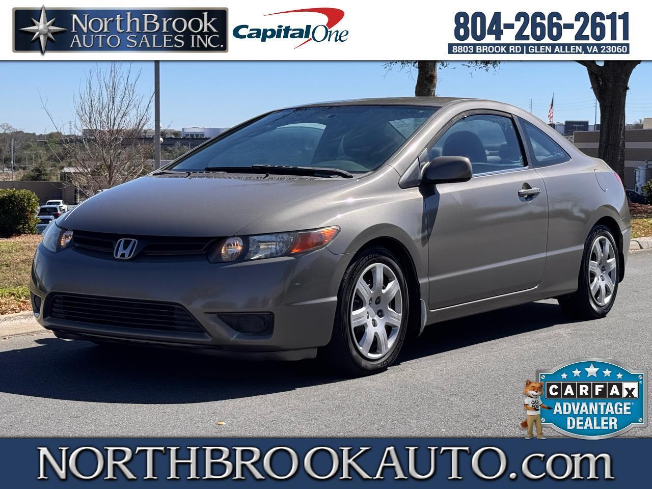 2006 Honda Civic Cpe LX AT