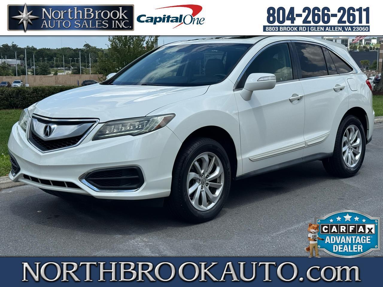 2016 Acura RDX FWD 4dr Tech/AcuraWatch Plus Pkg