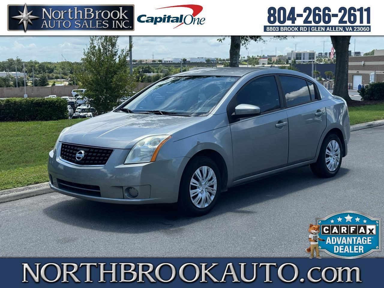 Gray 2009 Nissan Sentra Sedan Front-Wheel Drive Automatic