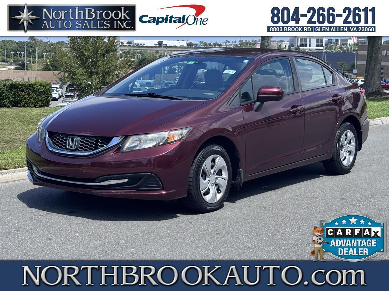 2015 Honda Civic Sedan 4dr CVT LX