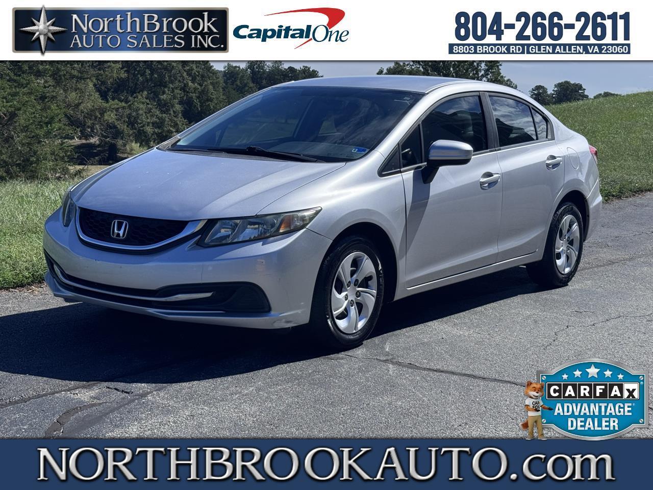 2015 Honda Civic Sedan 4dr CVT LX