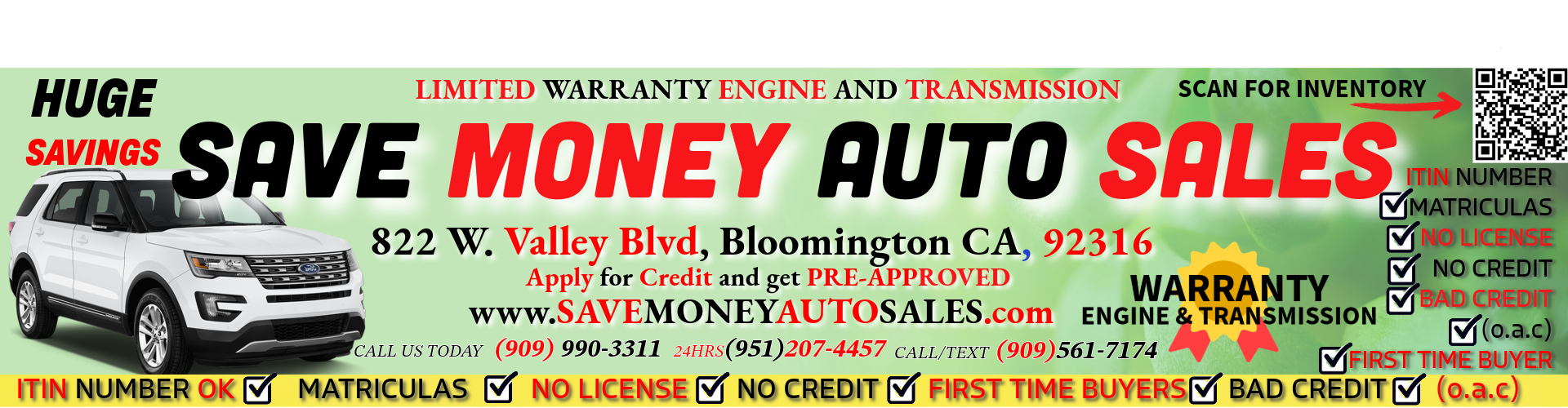Save Money Auto Sales