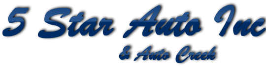 5 Star Auto Inc & Auto Creek Logo
