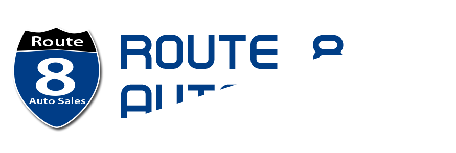 Route 8 Auto Sales Logo