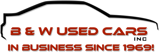 B & W Used Cars Inc. Logo