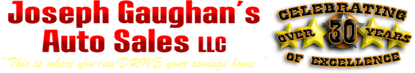 Joseph Gaughans's Auto Sales Logo