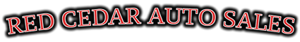 Red Cedar Auto Sales Logo