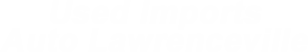 Used Imports Auto Lawrenceville Logo