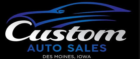 Custom Auto Sales Logo