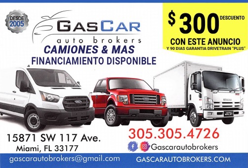 GasCar Auto Brokers Promoción