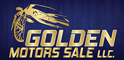 Golden Motors Sale Logo