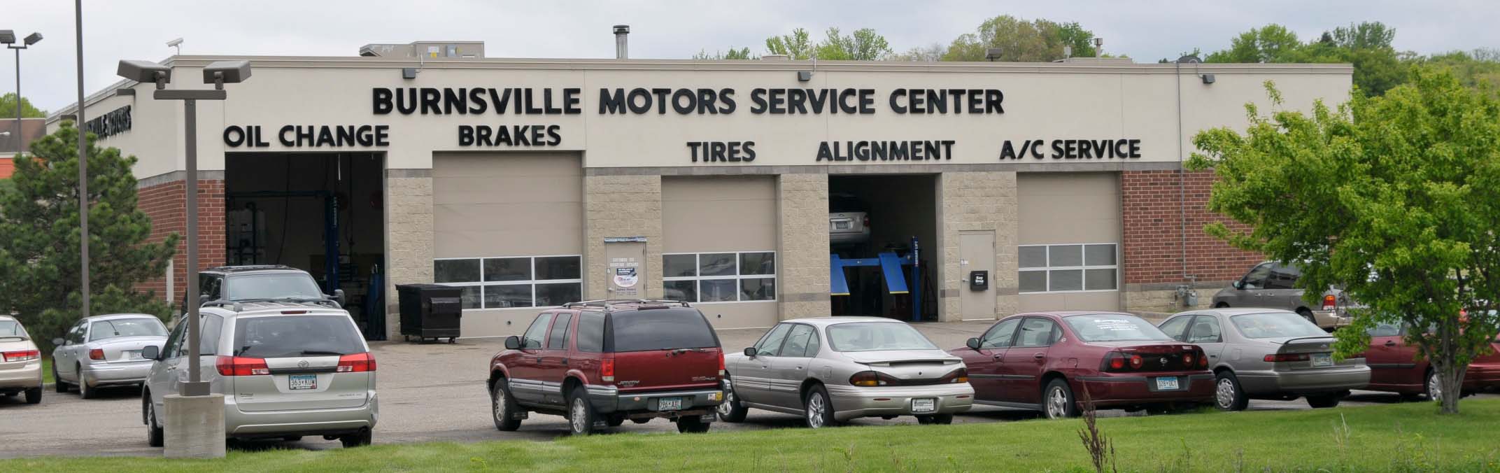 Service center at Burnsville Motors