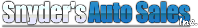 Snyder's Auto Sales Inc. Logo
