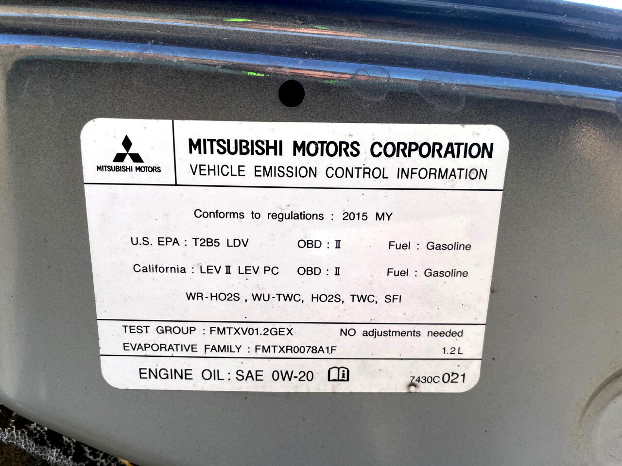 used 2015 Mitsubishi Mirage car, priced at $5,888