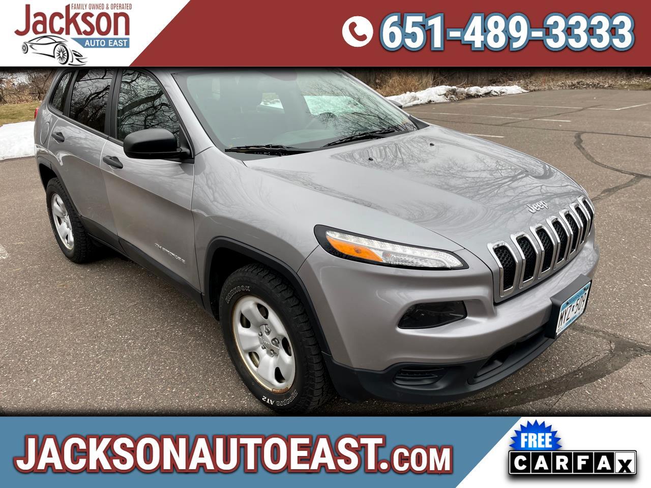 used 2016 Jeep Cherokee car, priced at $12,888