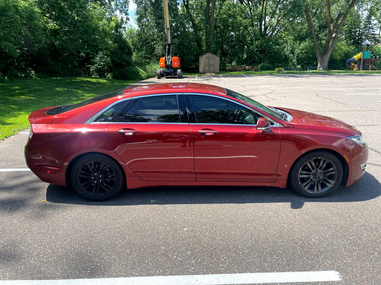 used 2014 Lincoln MKZ car, priced at $7,888