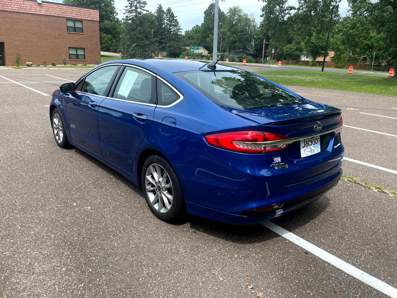 used 2017 Ford Fusion Energi car, priced at $10,888