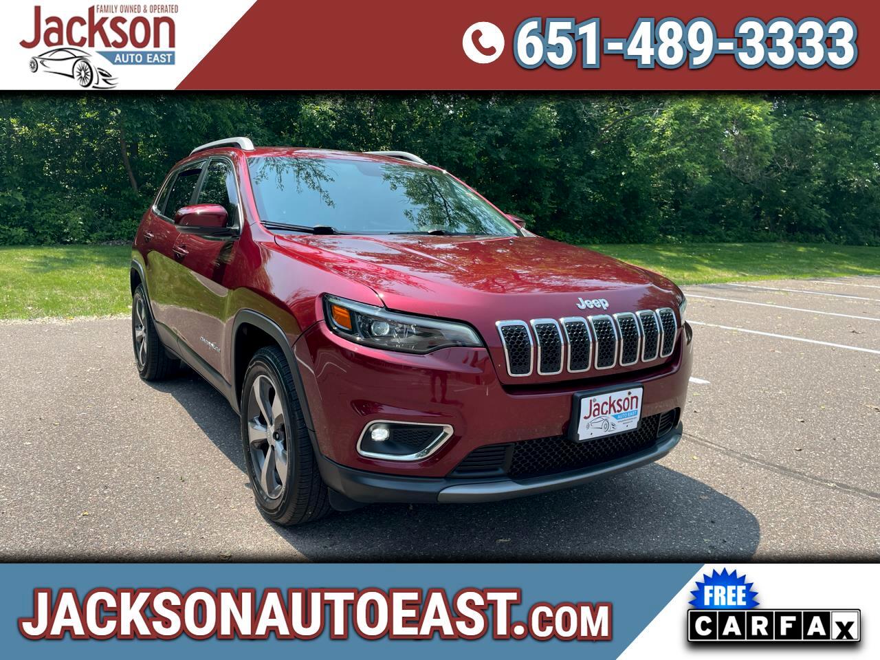 used 2019 Jeep Cherokee car, priced at $16,888