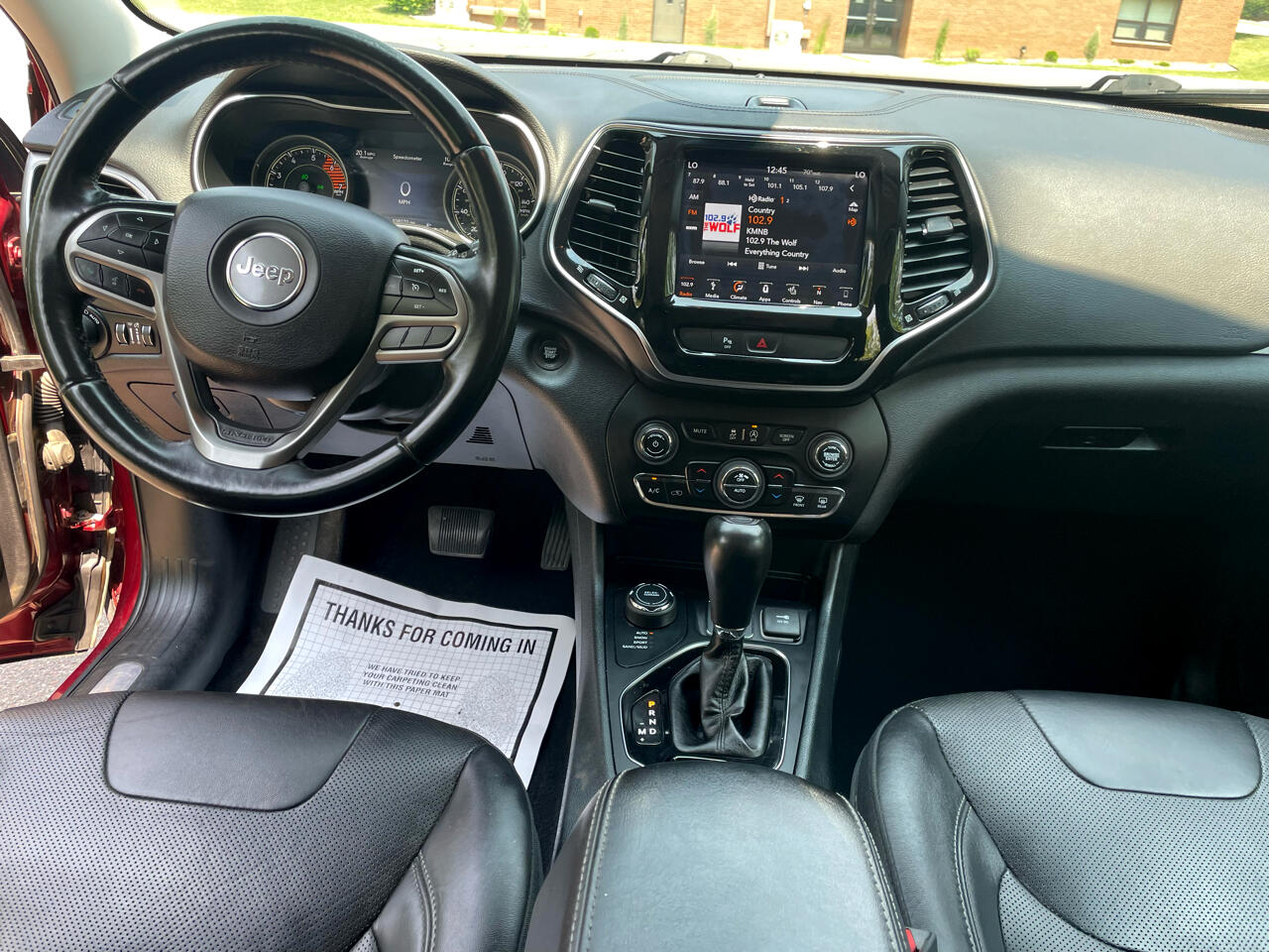 used 2019 Jeep Cherokee car, priced at $16,888